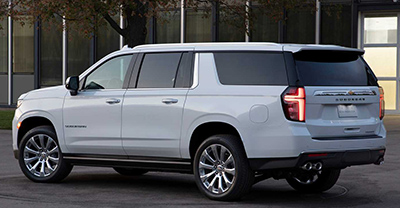 Chevrolet Suburban 2024 rear view