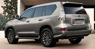 Lexus GX 2023 rear view