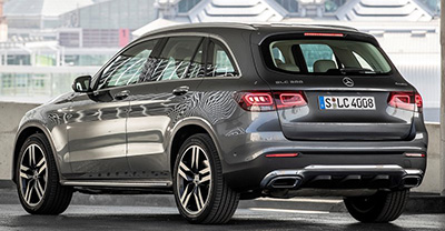 Mercedes-Benz GLC-Class 2022 rear view