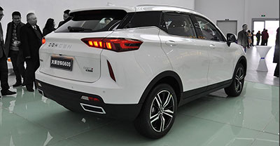 Dorcen G60S 2021 rear view