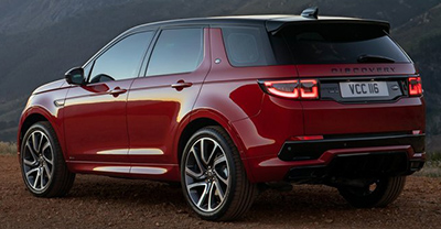 Land Rover Discovery Sport 2022 rear view