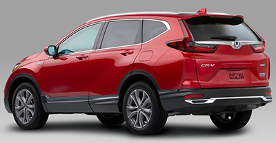 Honda CR-V 2021 rear view