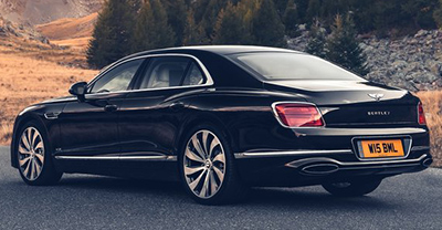 Bentley Flying Spur 2024 rear view