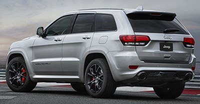 Jeep Grand Cherokee SRT 2021 rear view