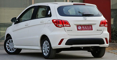 BAIC A1 Hatchback 2019 rear view