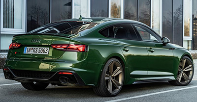 Audi RS 5 Sportback 2022 rear view