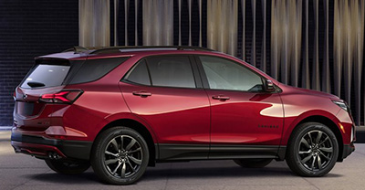 Chevrolet Equinox 2022 rear view