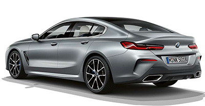 BMW 8-Series Gran Coupe 2022 rear view