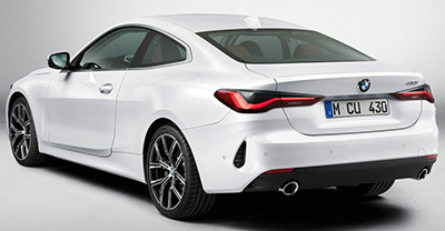 BMW 4-Series 2024 rear view