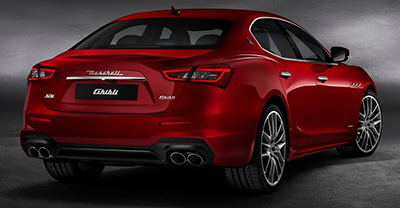 Maserati Ghibli 2020 rear view