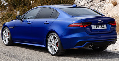 Jaguar XE 2021 rear view