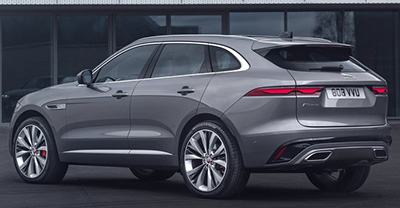 Jaguar F-Pace 2022 rear view