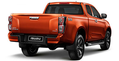 Isuzu D-Max 2022 rear view