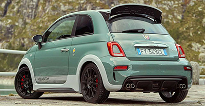 Abarth 695 2022 rear view