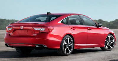 Honda Accord 2021 rear view