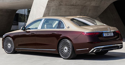 Mercedes-Benz S-Class Maybach 2022 rear view