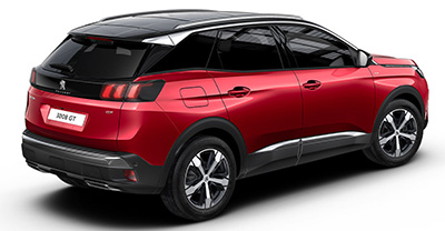 Peugeot 3008 2024 rear view