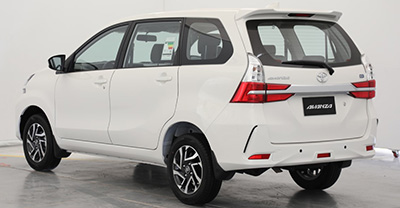 Toyota Avanza 2020 rear view