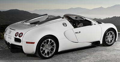 Bugatti Veyron Grand Sport 2012 rear view