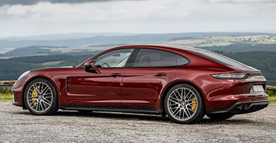 Porsche Panamera 2021 rear view