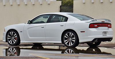 Dodge Charger SRT 2013 rear view