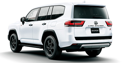 Toyota Land Cruiser GR Sport 2023 rear view