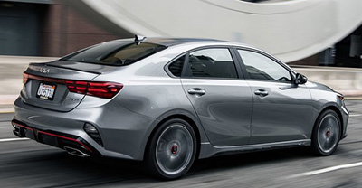 Kia Cerato 2022 rear view