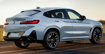 BMW X4 2024 rear view