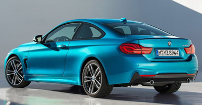 BMW 4-Series 2017 rear view