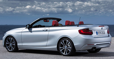 BMW 2-Series Convertible 2014 rear view