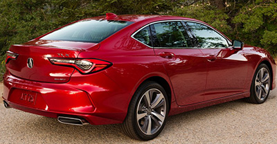 Acura TLX 2022 rear view