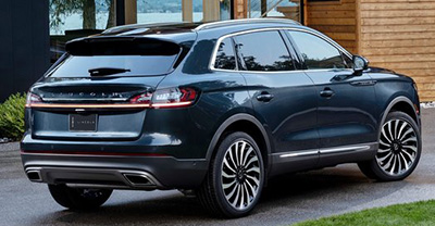 Lincoln Nautilus 2022 rear view