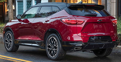 Chevrolet Blazer 2023 rear view