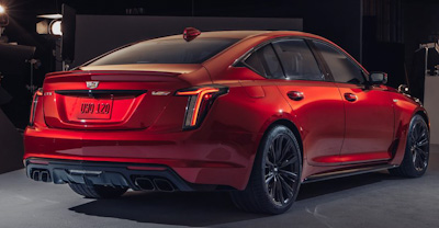 Cadillac CT5-V 2023 rear view