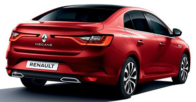 Renault Megane 2024 rear view