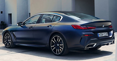 BMW 8-Series Gran Coupe 2024 rear view