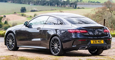 Mercedes-Benz E-Class Coupe 2021 rear view