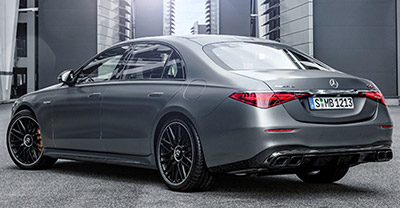 Mercedes-Benz S 63 AMG 2023 rear view