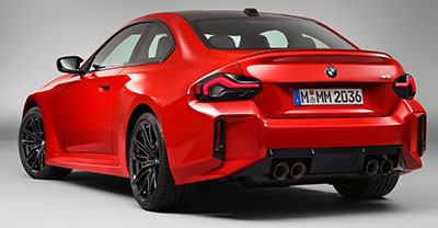 BMW M2 2023 rear view