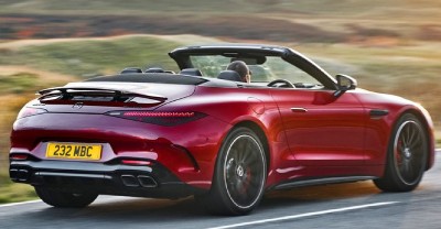 Mercedes-Benz SL 55 Roadster AMG  2024 rear view