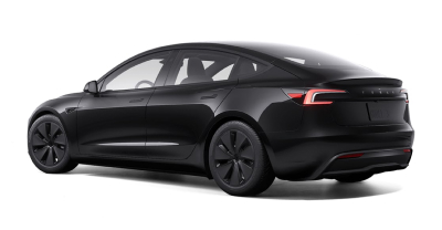 Tesla Model 3 2024 rear view