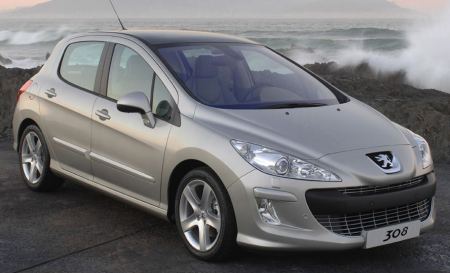 2008 Peugeot 308 released in Europe