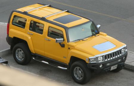 So we got a pimped Hummer H3