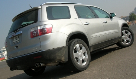 So our GMC Acadia gets very dirty