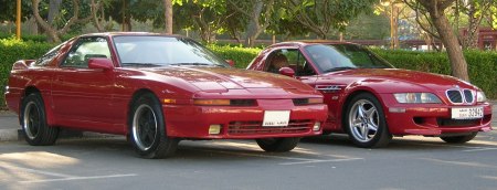 Toyota Supra and BMW M Roadster