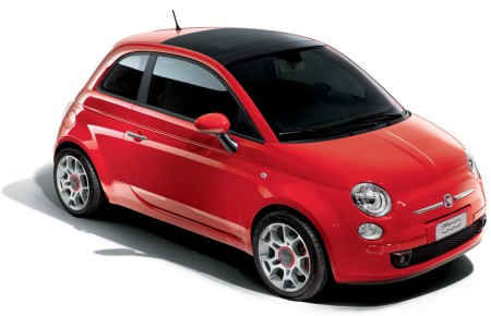 Fiat 500 as replacement for Ferrari