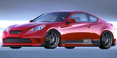 HKS tunes the Hyundai Genesis Coupe