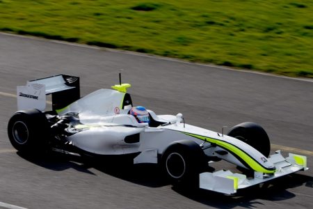 Brawn GP team wins Australian F1 Grand Prix