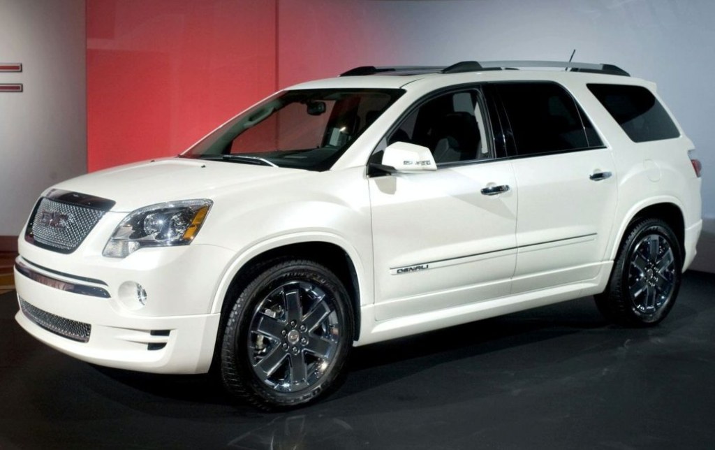 GMC Acadia Denali revealed as 2011 model