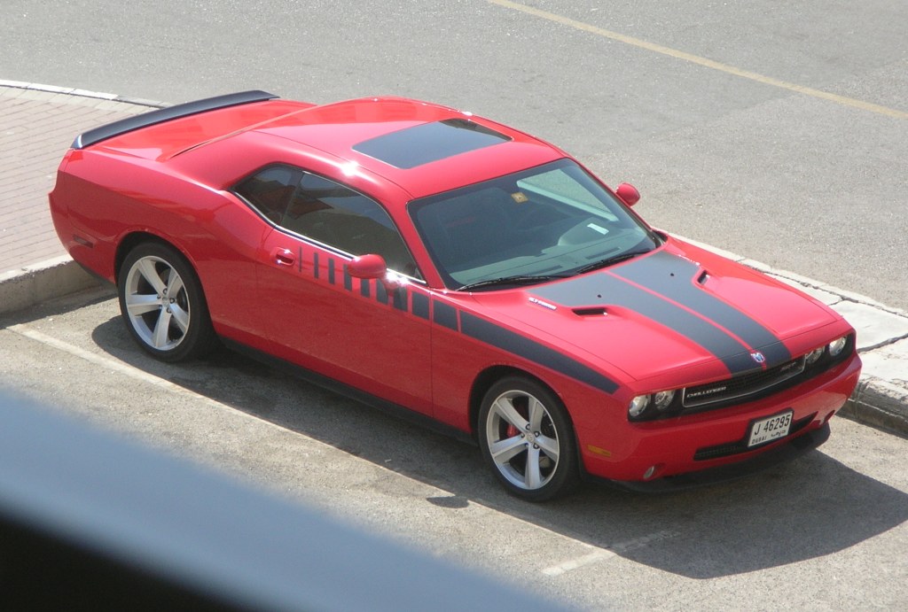 So we got a 2010 Dodge Challenger SRT8